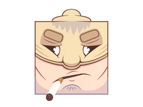 Sticker | Bum A Smoke