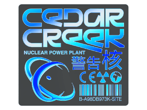 Sticker | Cedar Creek (Holo)