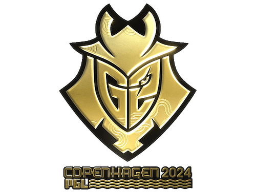 Sticker | G2 Esports (Gold) | Copenhagen 2024