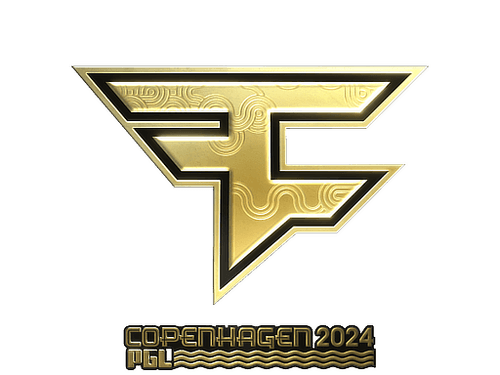Sticker | FaZe Clan (Gold) | Copenhagen 2024