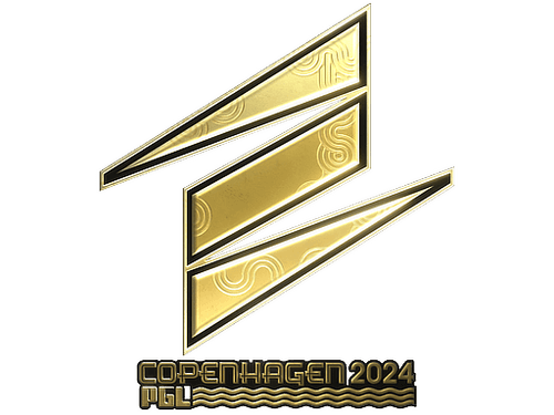 Sticker | ECSTATIC (Gold) | Copenhagen 2024