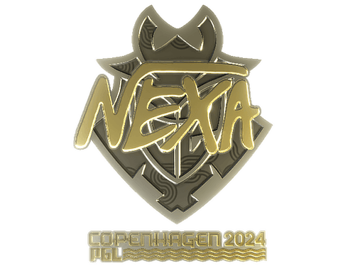 Sticker | nexa (Gold) | Copenhagen 2024
