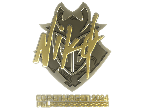 Sticker | NiKo (Gold) | Copenhagen 2024