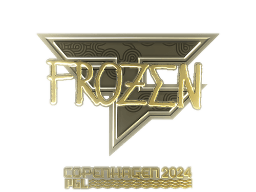 Sticker | frozen (Gold) | Copenhagen 2024
