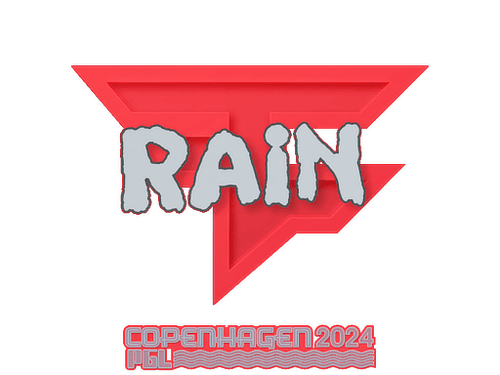 Sticker | rain | Copenhagen 2024