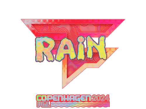 Sticker | rain (Holo) | Copenhagen 2024