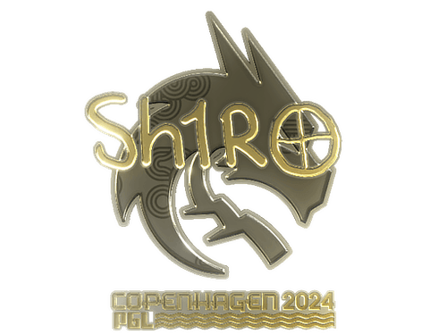Sticker | sh1ro (Gold) | Copenhagen 2024