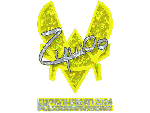 Sticker | ZywOo (Glitter) | Copenhagen 2024