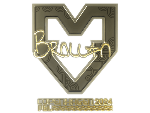Sticker | Brollan (Gold) | Copenhagen 2024