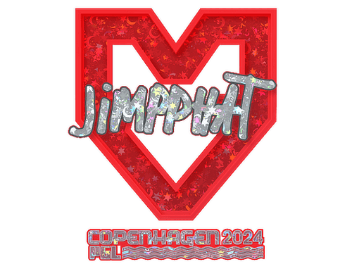 Sticker | Jimpphat (Glitter) | Copenhagen 2024