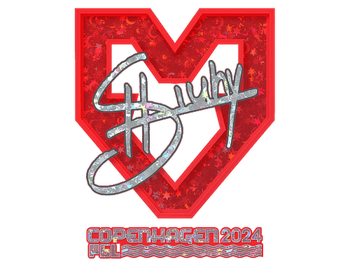Sticker | siuhy (Glitter) | Copenhagen 2024