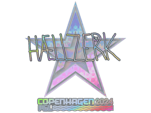 Sticker | hallzerk (Holo) | Copenhagen 2024