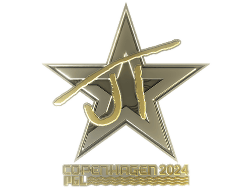Sticker | JT (Gold) | Copenhagen 2024