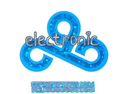 Sticker | electronic (Glitter) | Copenhagen 2024