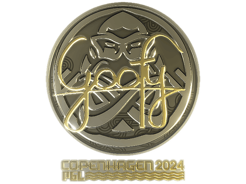 Sticker | Goofy (Gold) | Copenhagen 2024
