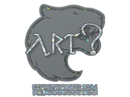 Sticker | arT (Glitter) | Copenhagen 2024