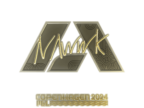 Sticker | nawwk (Gold) | Copenhagen 2024