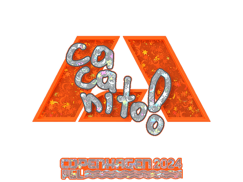 Sticker | CacaNito (Glitter) | Copenhagen 2024