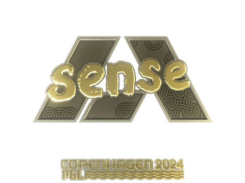 Sticker | sense (Gold) | Copenhagen 2024