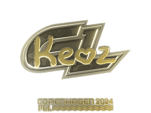 Sticker | Keoz (Gold) | Copenhagen 2024