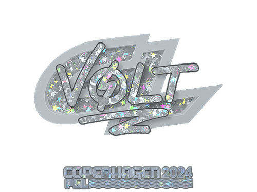 Sticker | volt (Glitter) | Copenhagen 2024