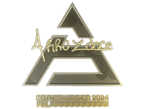 Sticker | arrozdoce (Gold) | Copenhagen 2024