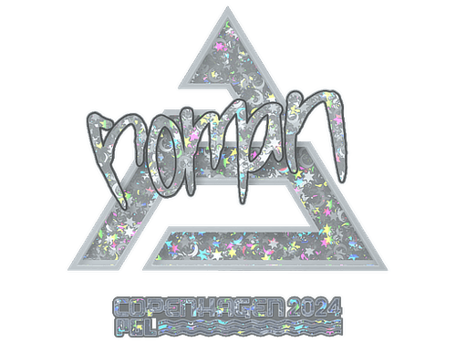 Sticker | roman (Glitter) | Copenhagen 2024