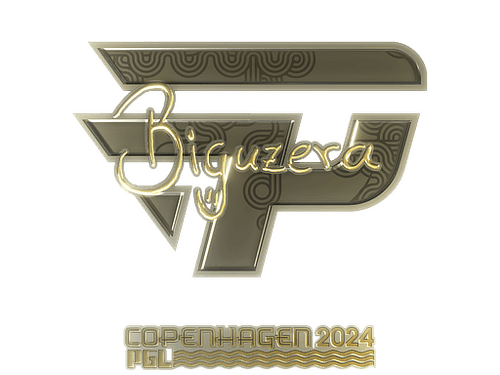 Sticker | biguzera (Gold) | Copenhagen 2024
