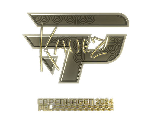 Sticker | kauez (Gold) | Copenhagen 2024