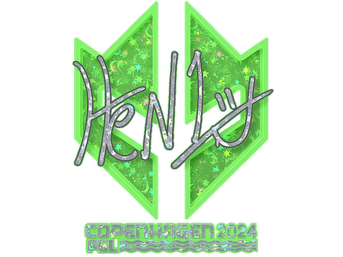Sticker | HEN1 (Glitter) | Copenhagen 2024