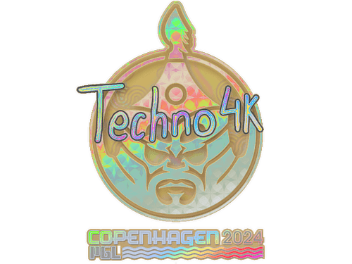 Sticker | Techno4K (Holo) | Copenhagen 2024
