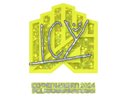 Sticker | ICY (Glitter) | Copenhagen 2024