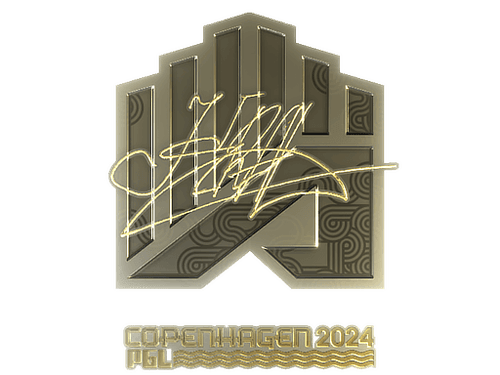 Sticker | Krad (Gold) | Copenhagen 2024