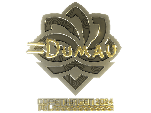 Sticker | dumau (Gold) | Copenhagen 2024