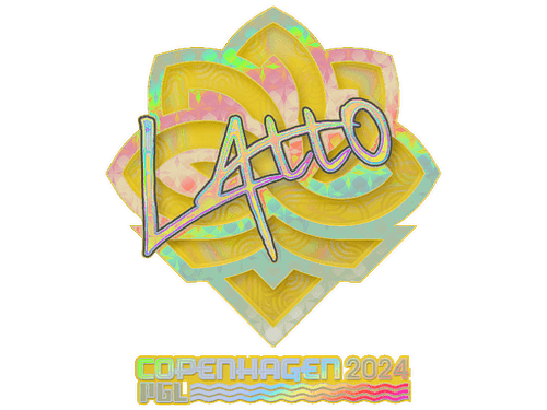 Sticker | latto (Holo) | Copenhagen 2024