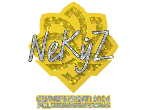 Sticker | NEKiZ (Glitter) | Copenhagen 2024