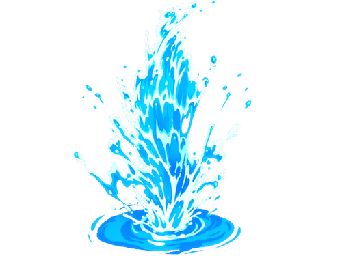 Sticker | Hydro Geyser
