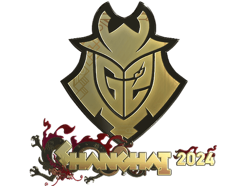 Sticker | G2 Esports (Gold) | Shanghai 2024