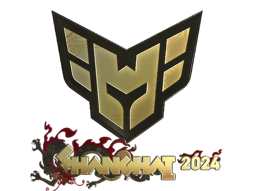 Sticker | HEROIC (Gold) | Shanghai 2024
