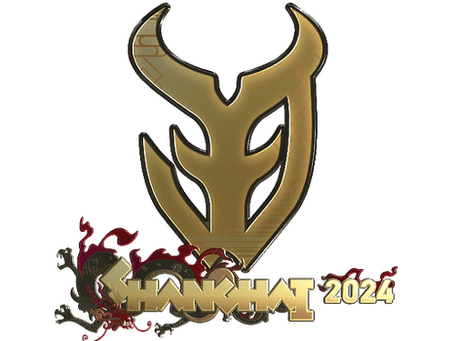 Sticker | 3DMAX (Gold) | Shanghai 2024