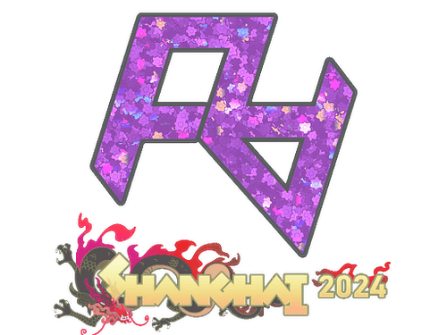 Sticker | Rare Atom (Glitter) | Shanghai 2024