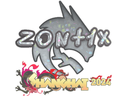 Sticker | zont1x (Glitter) | Shanghai 2024