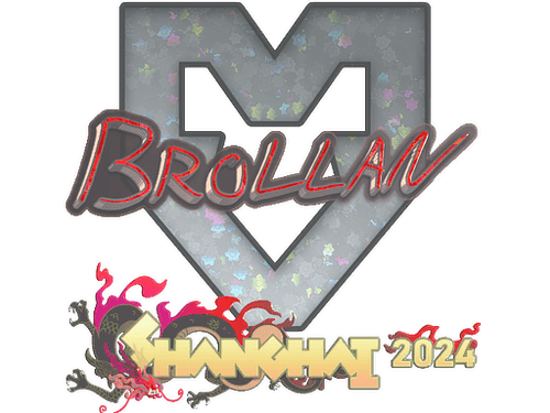 Sticker | Brollan (Glitter) | Shanghai 2024