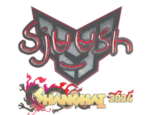 Sticker | sjuush (Glitter) | Shanghai 2024