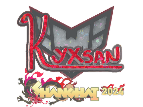 Sticker | kyxsan (Glitter) | Shanghai 2024