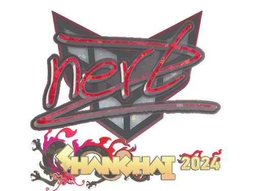 Sticker | NertZ (Glitter) | Shanghai 2024