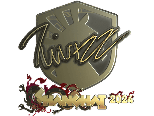 Sticker | Twistzz (Gold) | Shanghai 2024