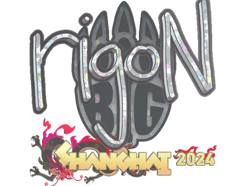 Sticker | rigoN (Glitter) | Shanghai 2024