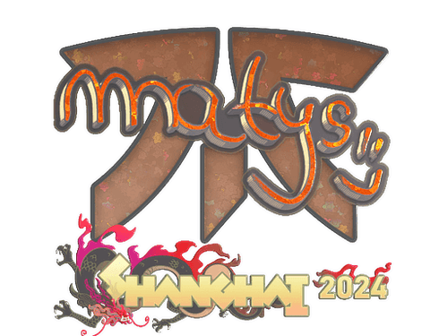 Sticker | MATYS (Glitter) | Shanghai 2024