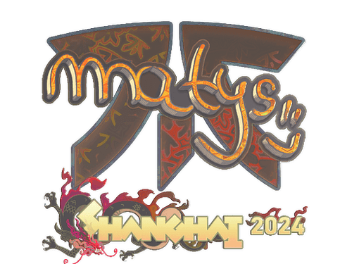 Sticker | MATYS (Holo) | Shanghai 2024